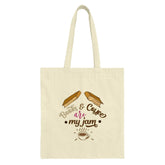 Book Lover Tote Bag, Coffee Lover Tote, Gift For Reader, Books And Coffee, Bookish Tote, Reader Gift, Tote Bag, Shopping Tote, Coffee Tote - Tawshia